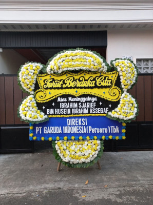 Papan Bunga Duka di Sandai