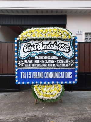 Papan Bunga Duka di Sandai
